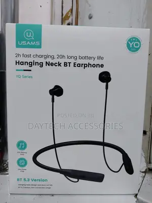 Usams Yq24 Neck Mounted Sports Bluetooth Earphones