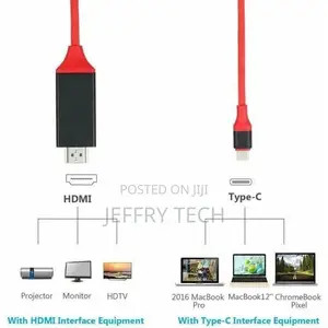 Hdmi Cable - Usb-C - Adapter - Compatible With Samsung -