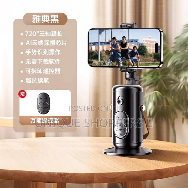 Q04 360° Rotating Auto Face Tracking + Stand - thumbnail 2