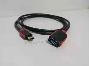 Usb C Male to Usb a Female Otg Cable 1.5m Black