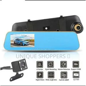 4.3 Inch Rear View Dash Camera With Front and Back Camera