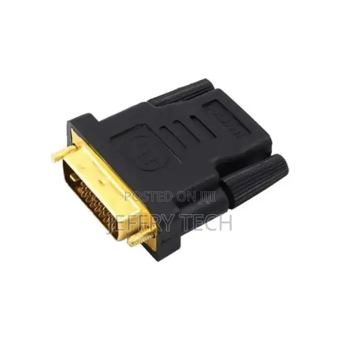 Ineck Dvi to Hdmi Adapter | Dvi Male (24+1) Plug to Hdmi Fem