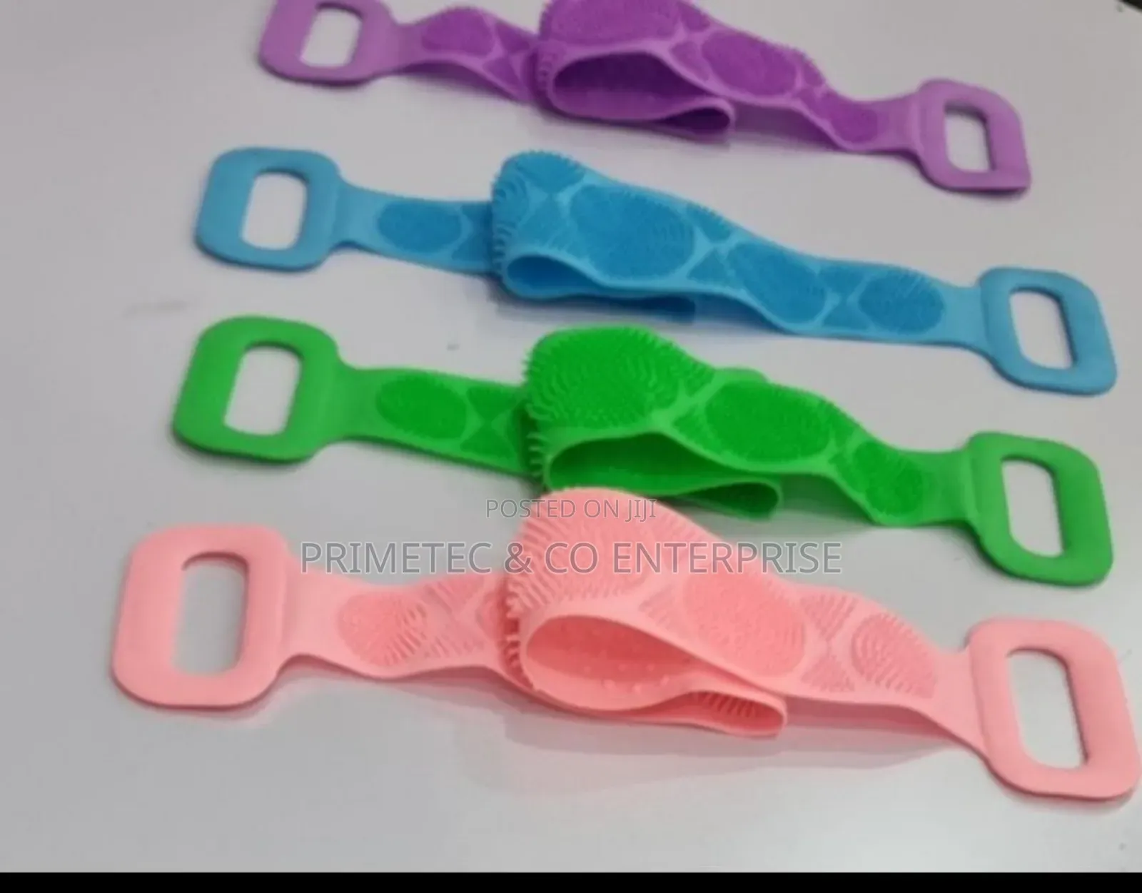 Silicone Back Scrub Bathing Brush Strip