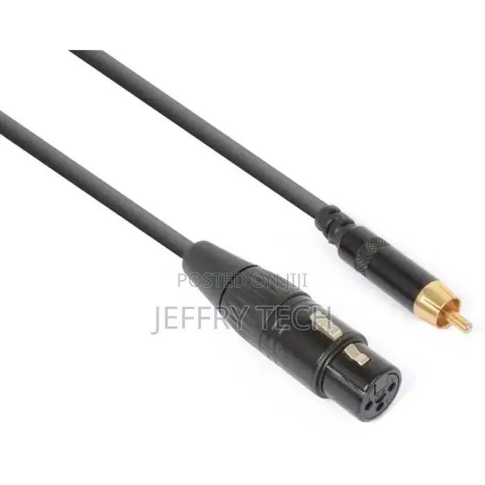 Pd Connex XLR Female - Rca Male Converter Cable - 1m -
