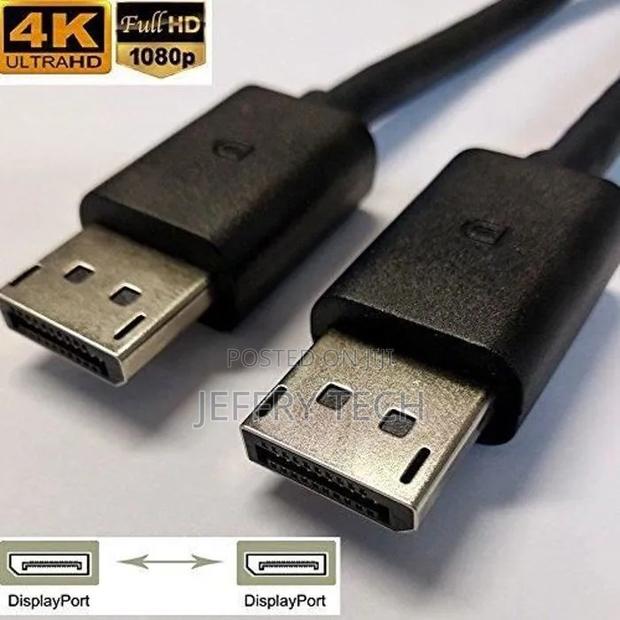 Displayport Cable - Dp - - 1.8 M -Audio and Video - Black - main view