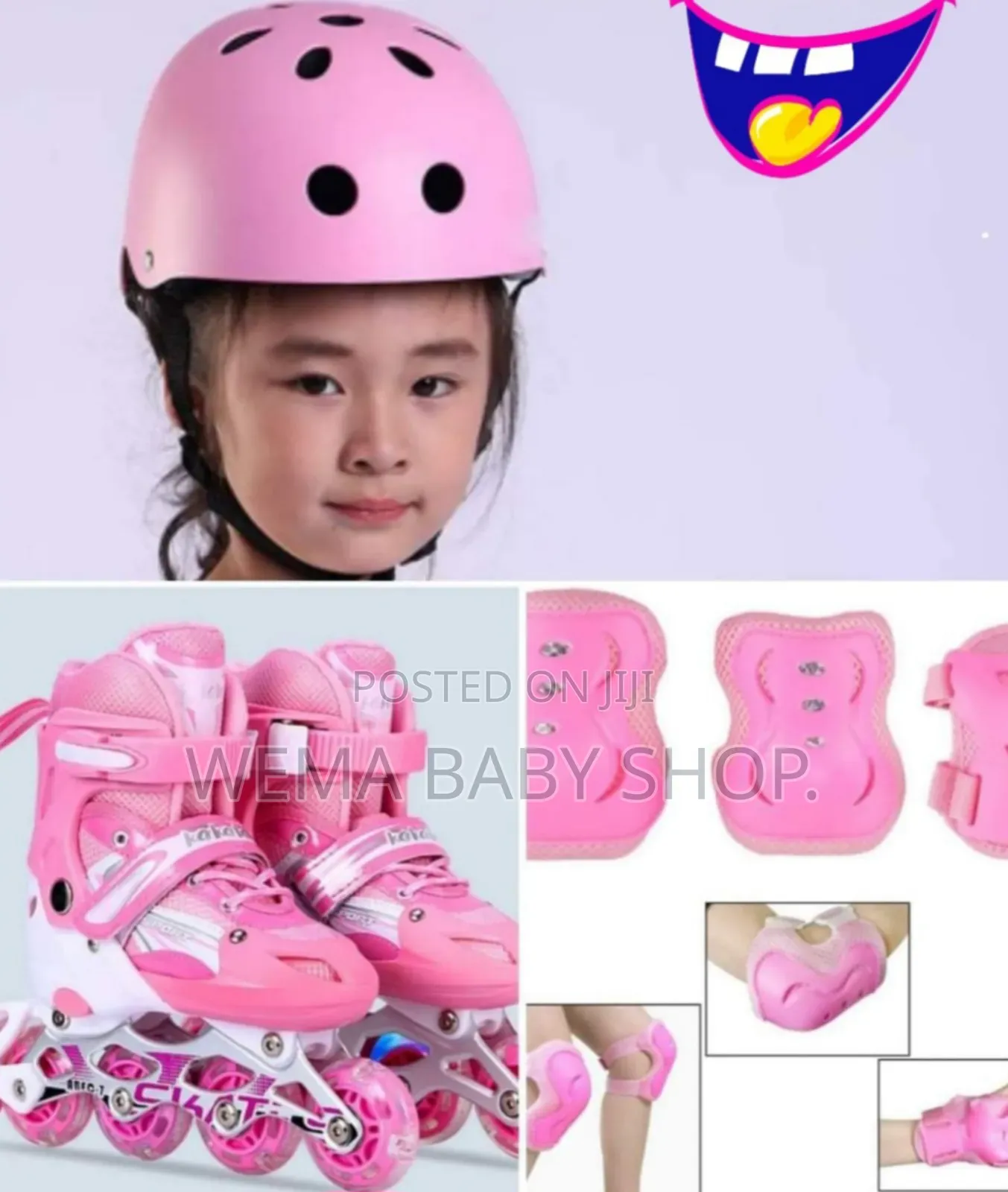 Kids Skating Shoes Complete Set