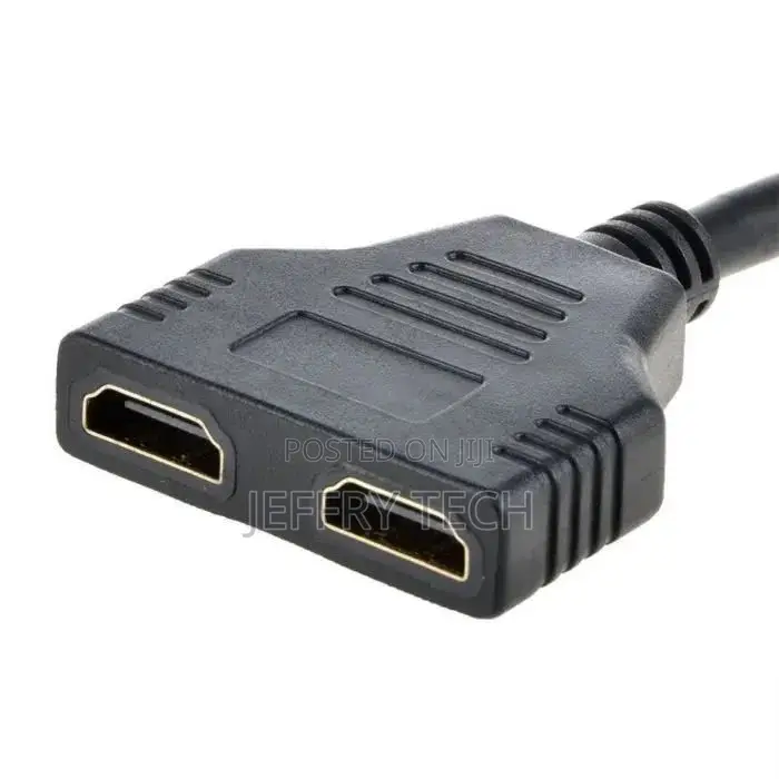 1080p Hdmi Port Male to 2 Female 1 in 2 Out Splitter Cable A
