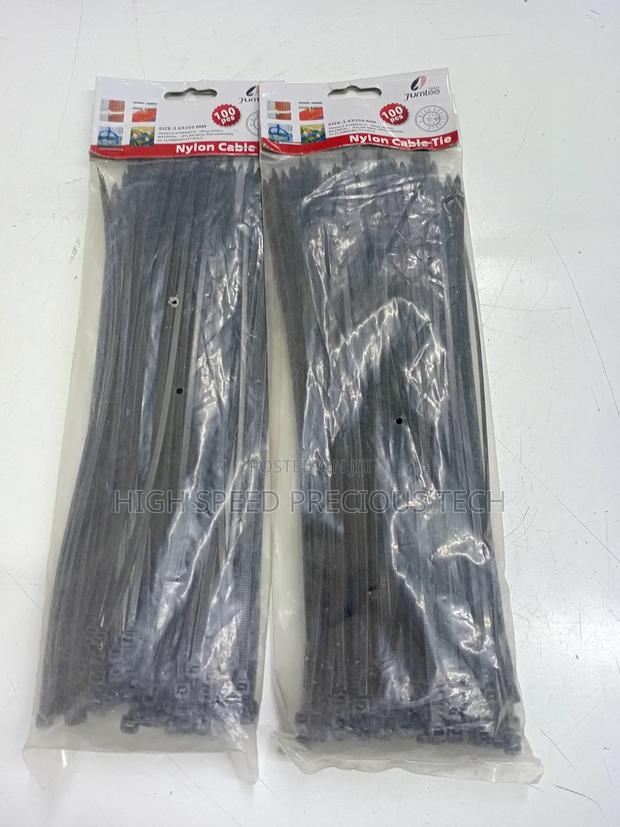 Cable Ties 3.6*250mm 10" Black Only - thumbnail 2