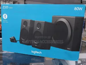 Logitech Z333 Speakers Multimedia Speakers - Black - Eu