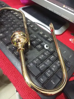 Metallic Wall Curtain Holders