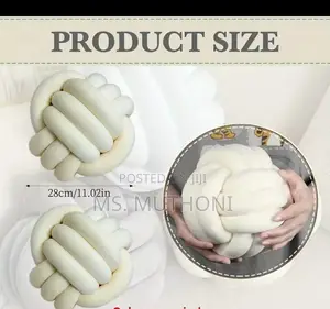 Knot Pillow Round Ball Home Decor Cushion