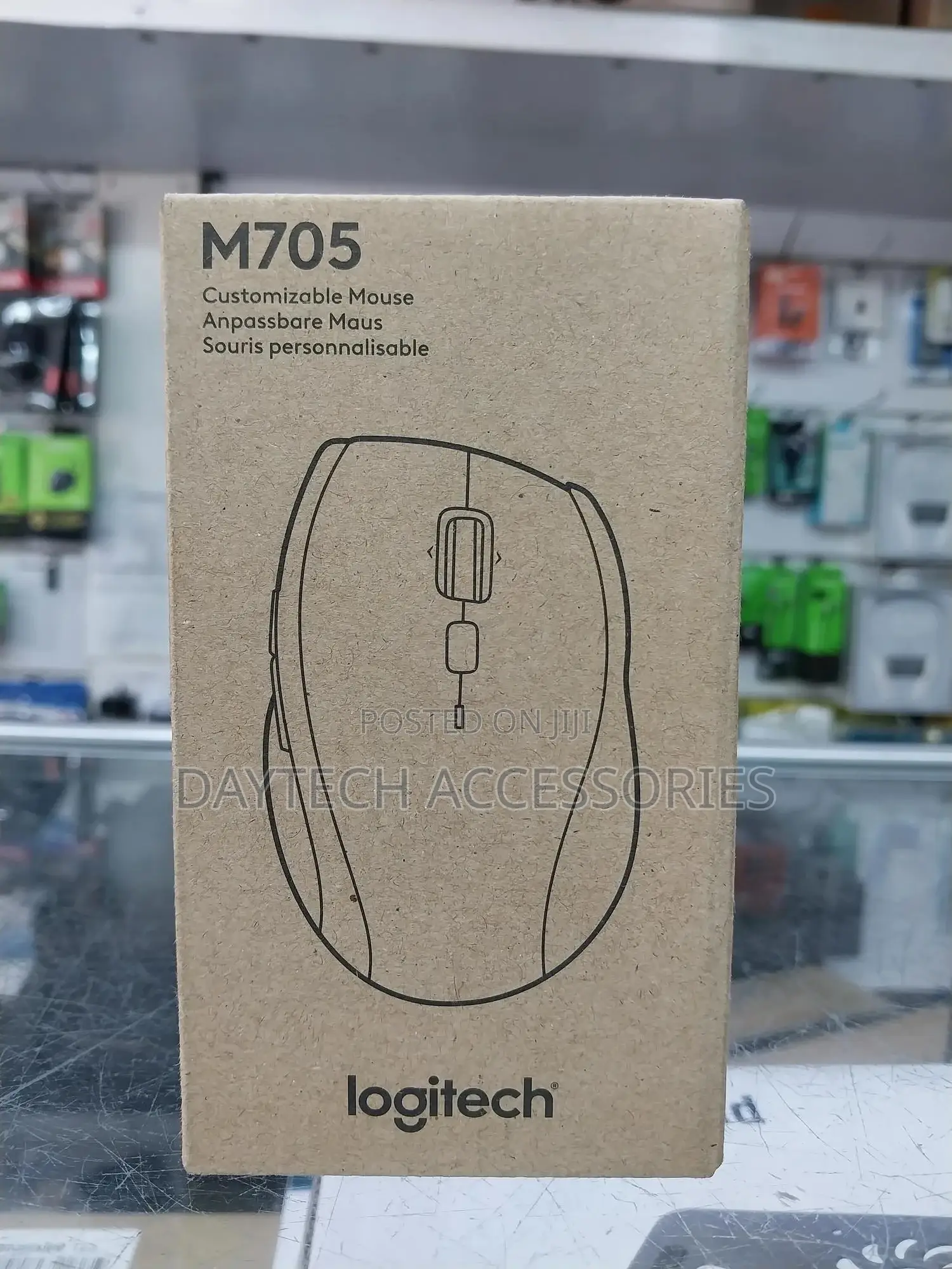 Logitech M705 Marathon Wireless Mouse 2.4 GHZ Usb Receiver