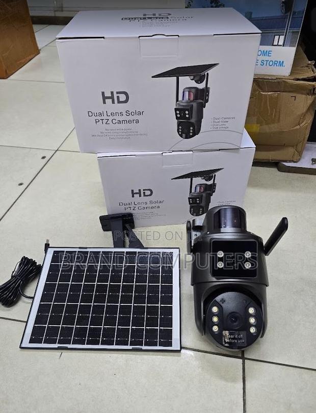 Ubox Dual Lens 6mp Wifi Solar Powered Camera