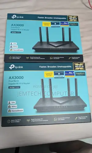 Tp-Link Archer Ax55 Ax3000 Dual-Band Wi-Fi 6 Router