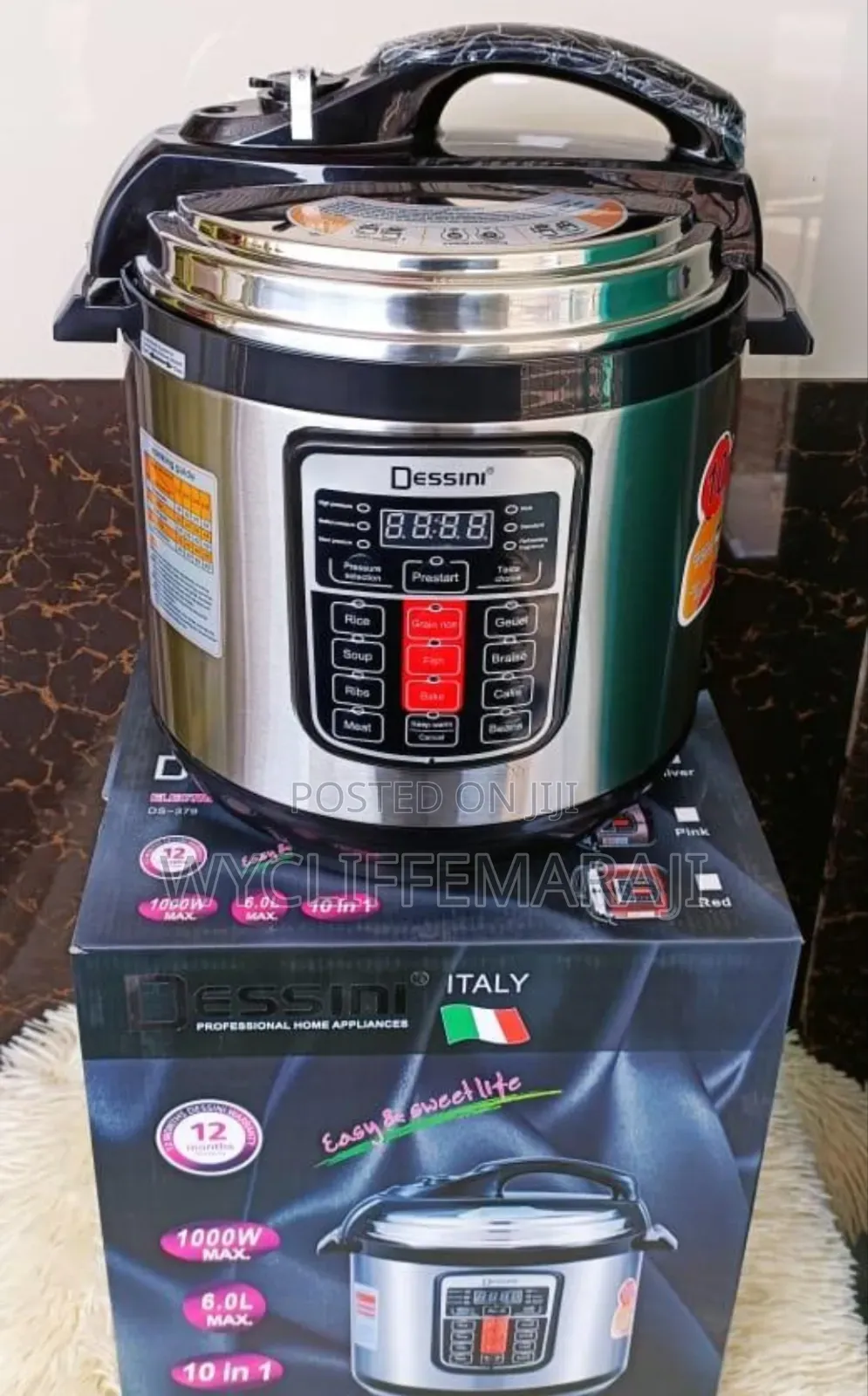 Bosch/Dessini Electric Pressure Cooker 6 LTRS