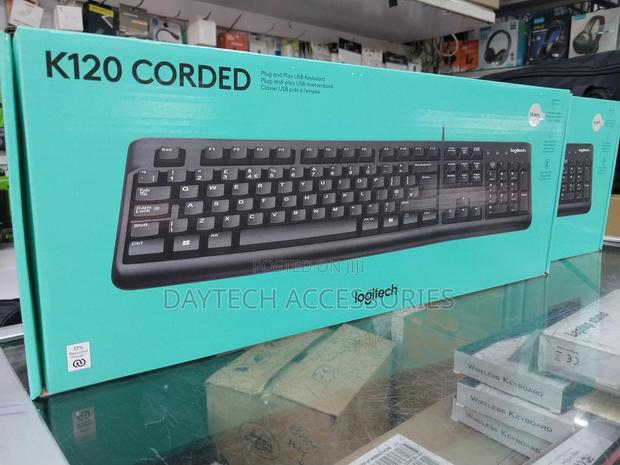Logitech Wired Keyboard Usb Plug-and-Play Full-Size. - thumbnail 2