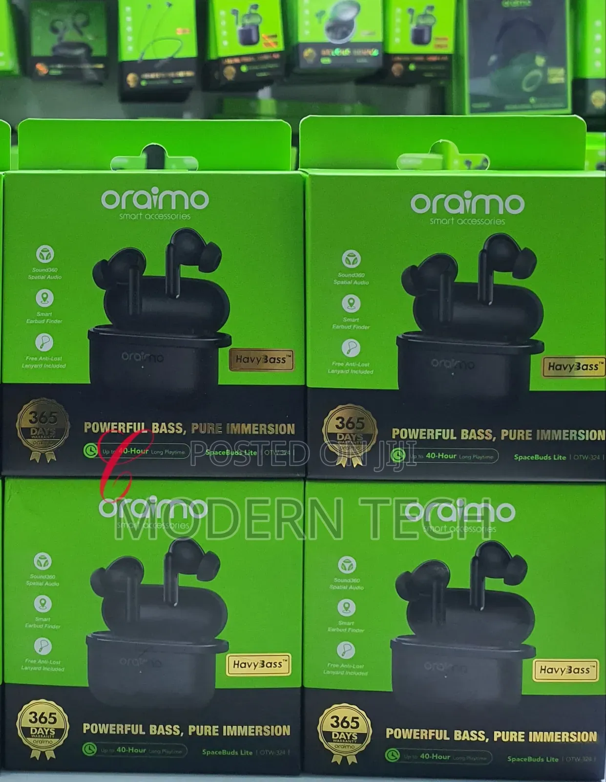 New Oraimo Spacebuds Lite With Anti Lost Lanyard