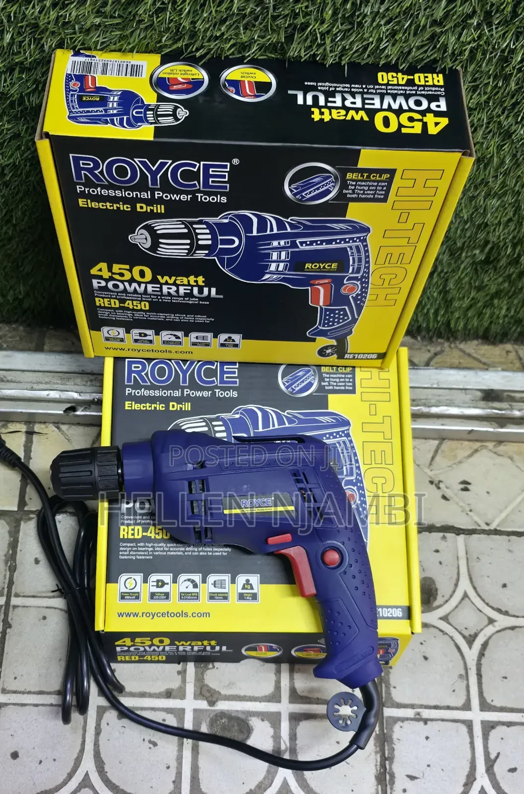 Royce Drill 450watts