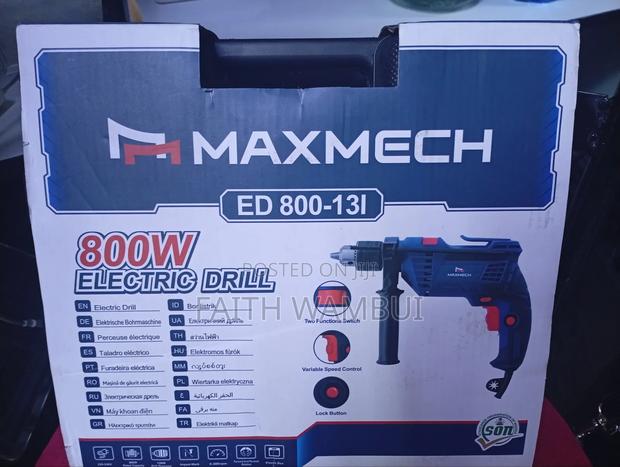 800 Watts Professional Maxmech Electric Drill - main view