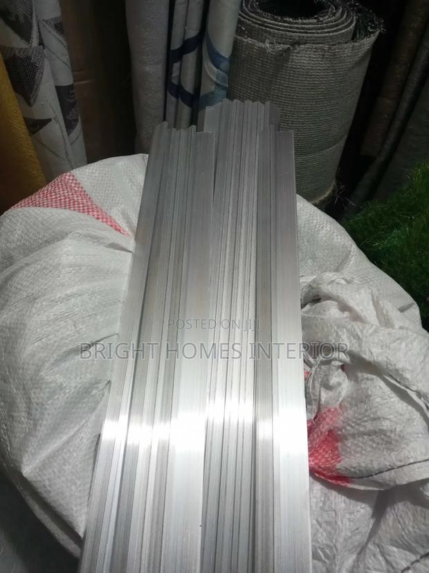 Silver Carpet Door Strip Available - main view