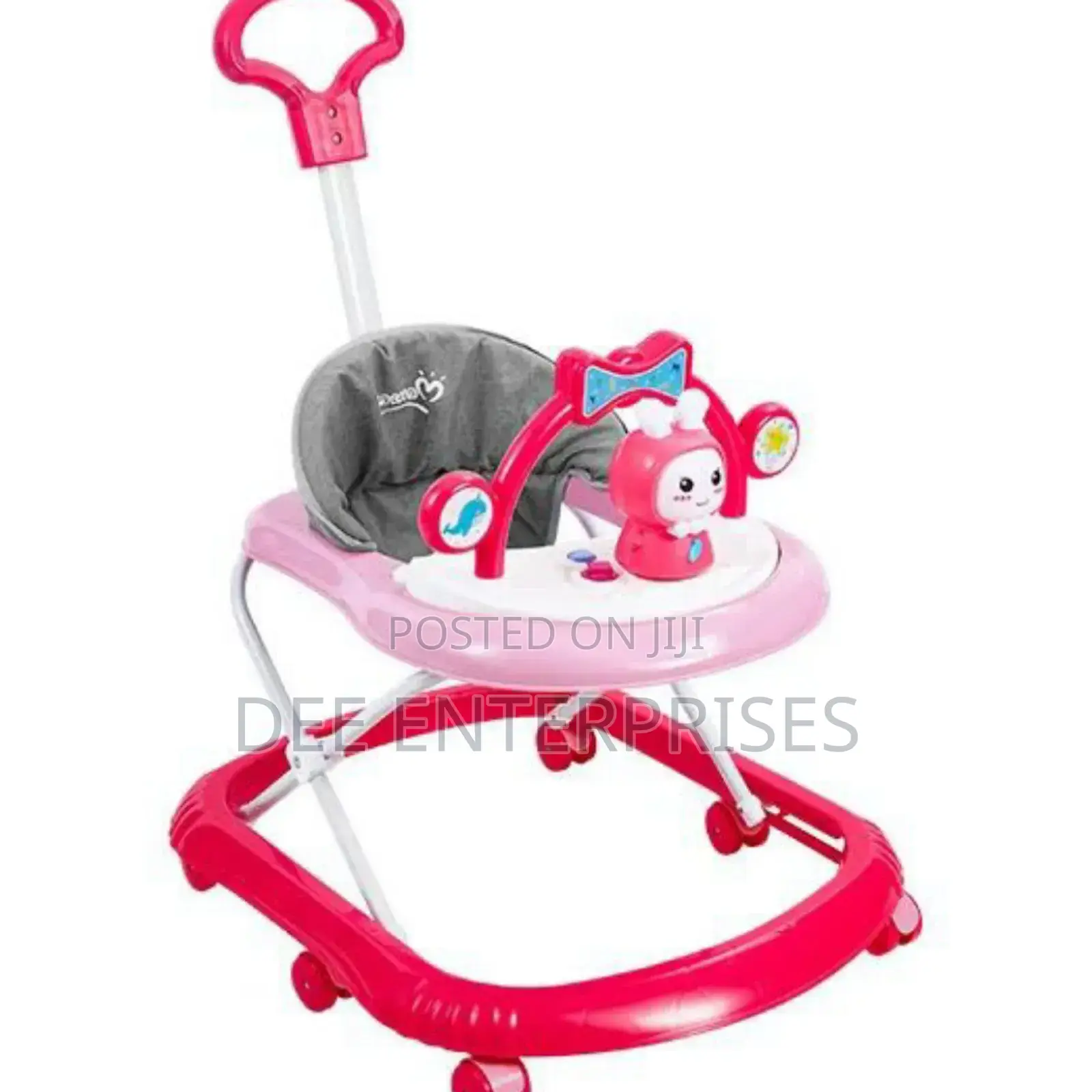 Foldable Baby Walker With Wheels, Music and Toys