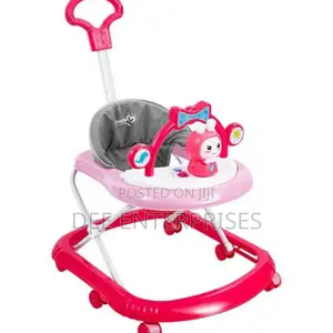 Foldable Baby Walker With Wheels, Music and Toys