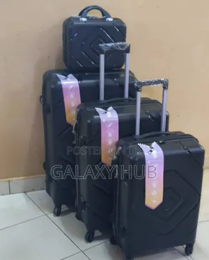 Fashion 4 in 1 Unbreakble Laxurious Rubber Suitcase Briefcas