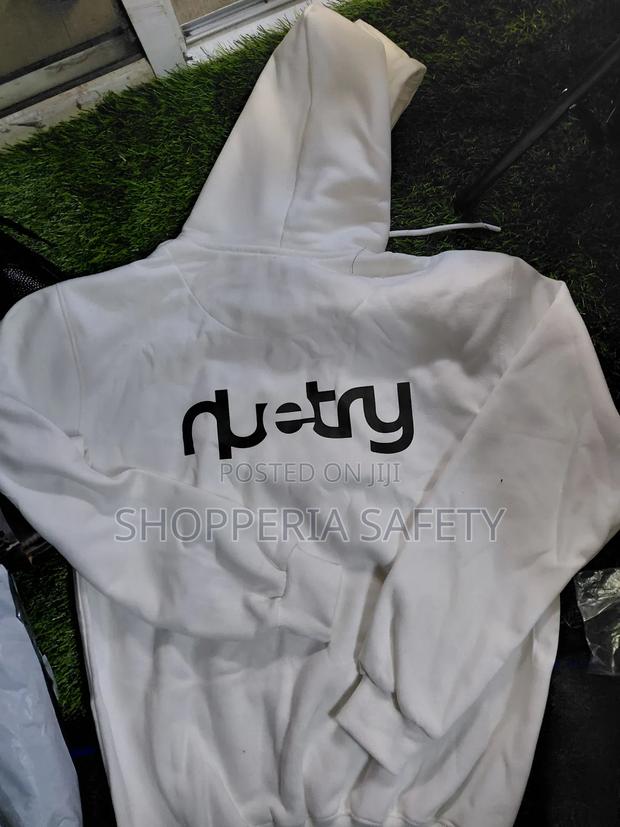 Branded White Quality Hoodies - thumbnail 2