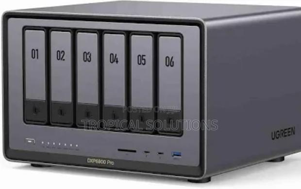 Ugreen Nasync Dxp6800 Pro 6-Bay Network Attached Storage Cm720 - thumbnail 2