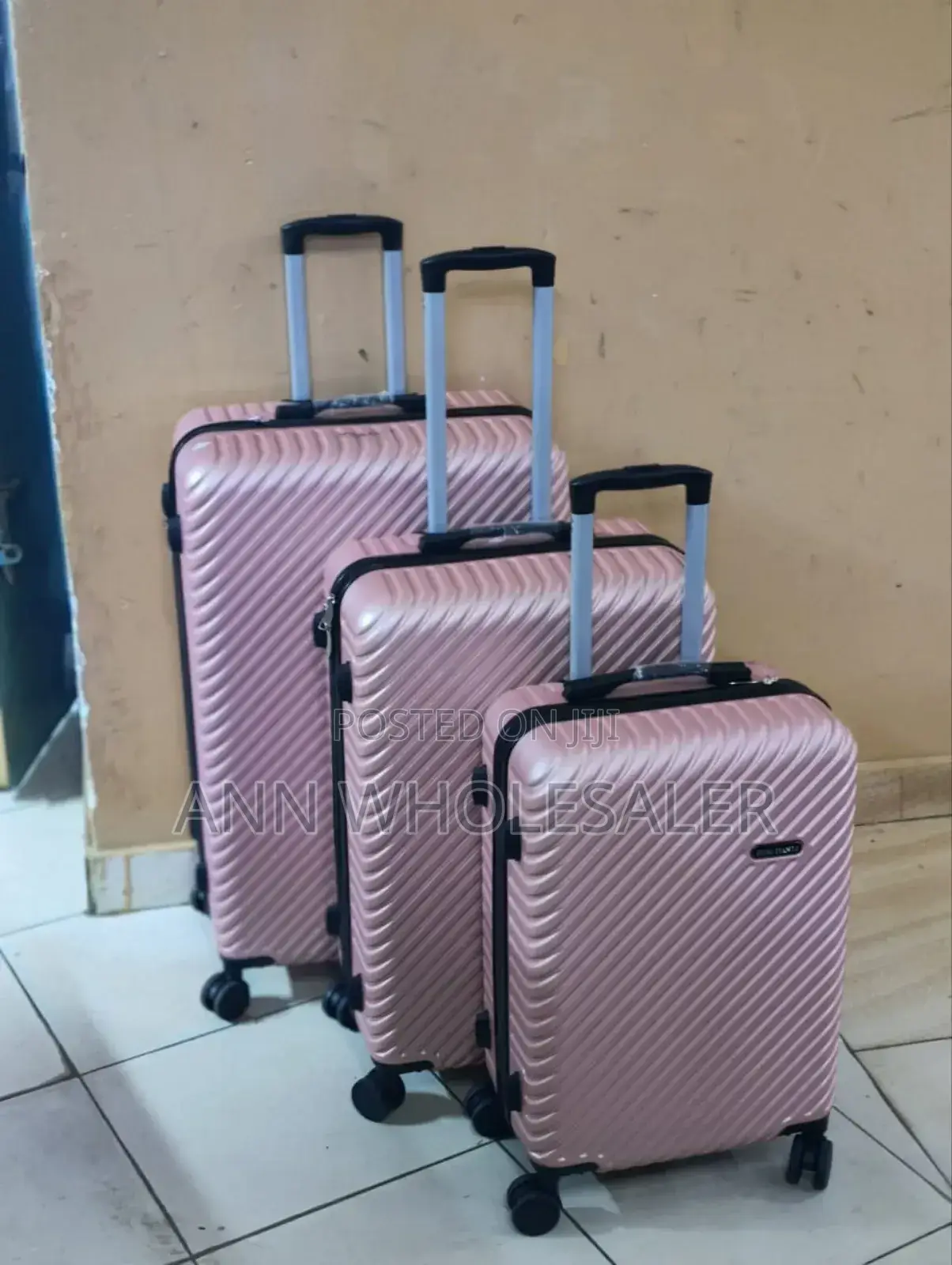 3 in 1 Fibre Luxurious Suitcase