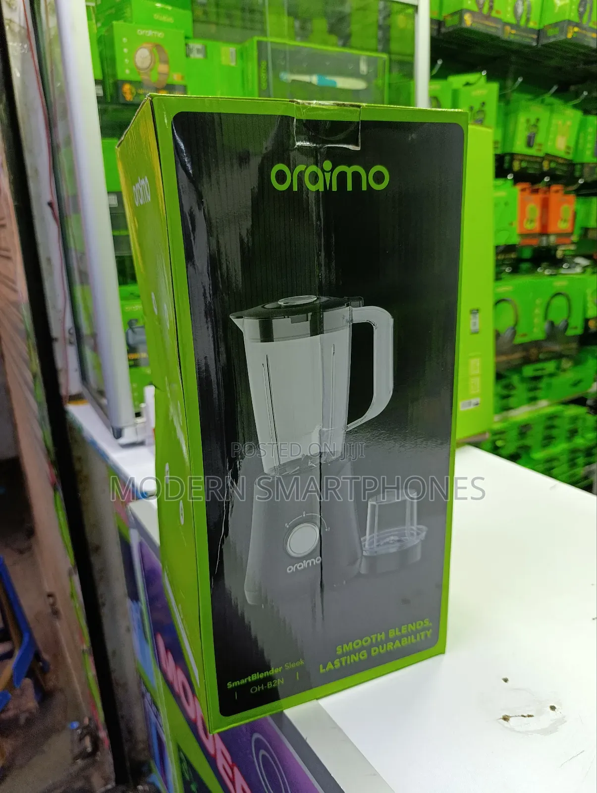 Oraimo Smartblender Sleek 1.5l 2 Speeds Blender
.