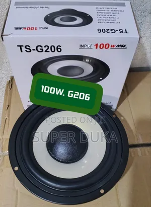 100w Ts-G206 6.5" Subwoofer. 8 Ohms Speaker