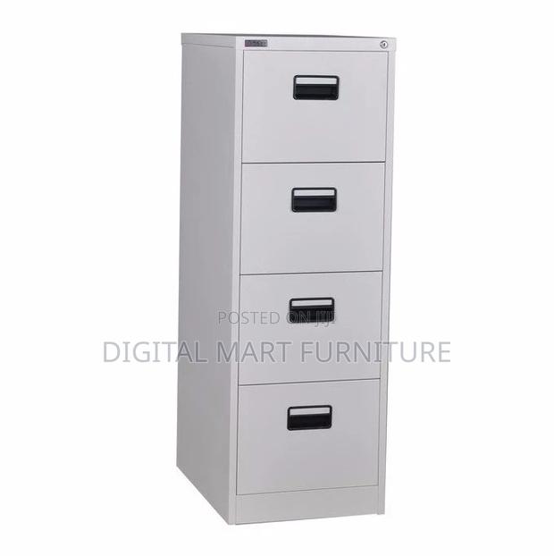 Office Cabinet: Steel 4 Drawer Office Cabinet - thumbnail 2