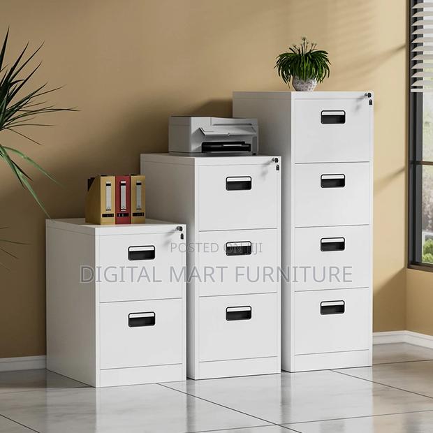 Office Cabinet: Steel 4 Drawer Office Cabinet - thumbnail 5