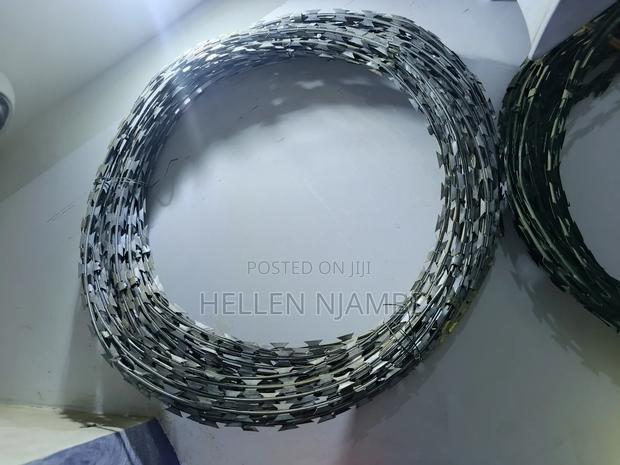 Galvanized Razor Wire High Security