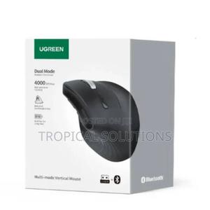 Ugreen Multi-Mode Vertical Mouse-Black Mu008 - main view