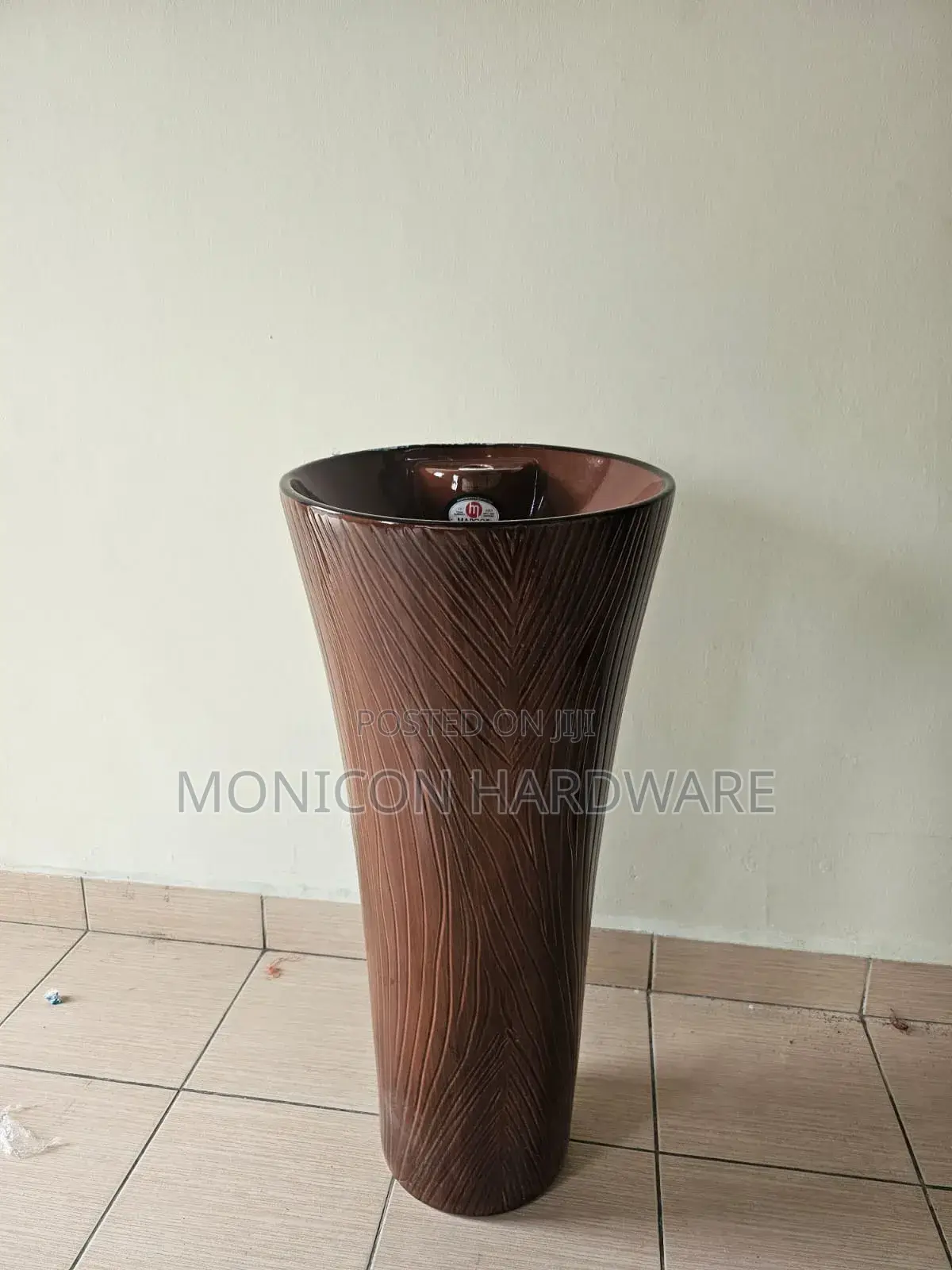 Brown Pedestal Sinks