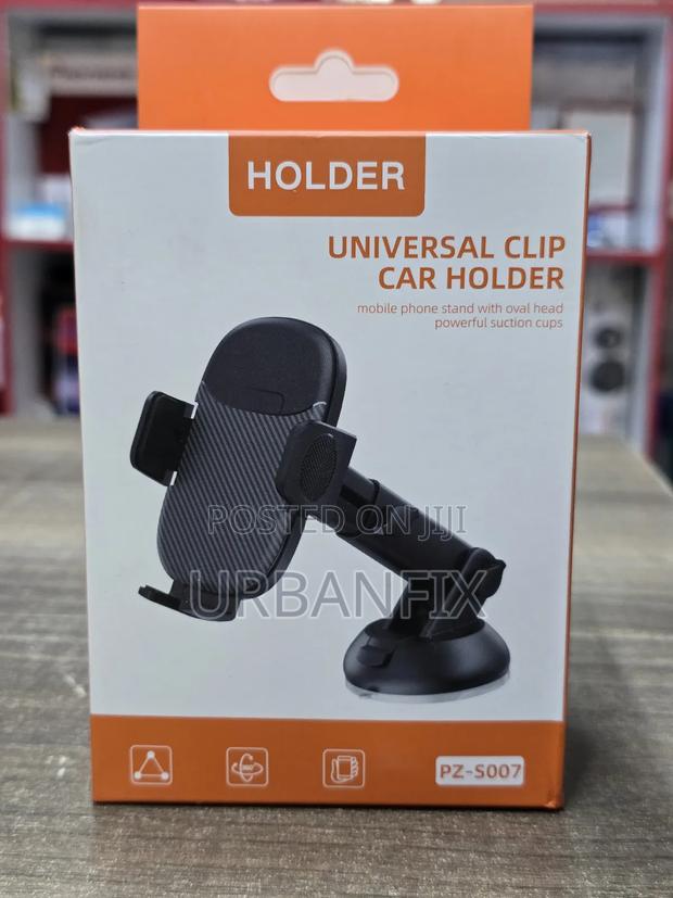 Universal Car Mobile Phone Holder Stand With Powerful Suction Cups - main view