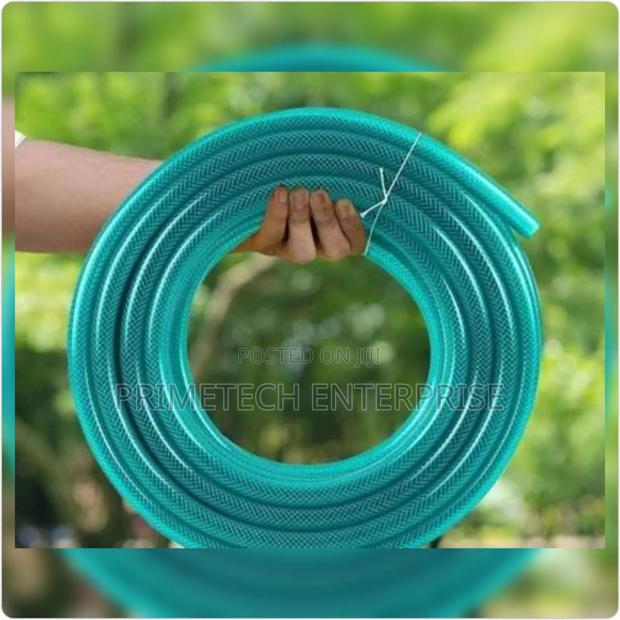 1/2 Green Braided 15m Hose Pipe - main view