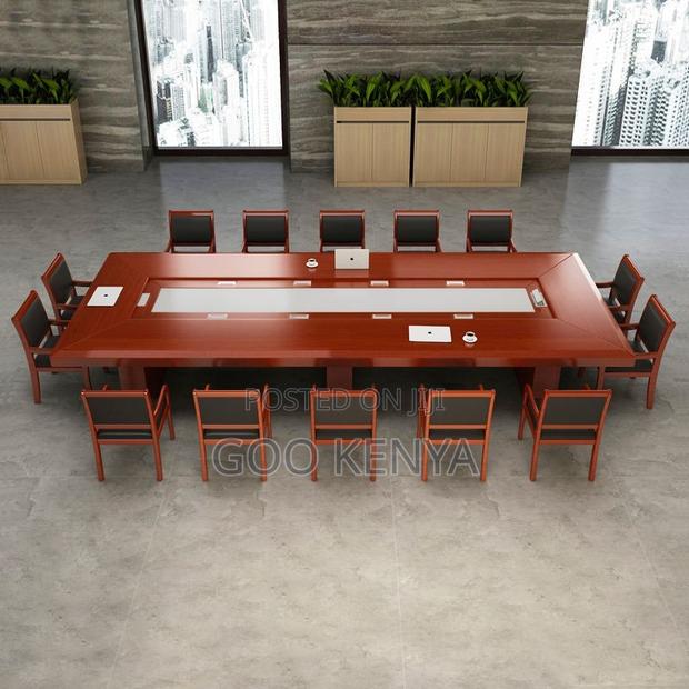 Conference Table ; 3.5meter Luxury Modern Conference Table and Chair - thumbnail 3