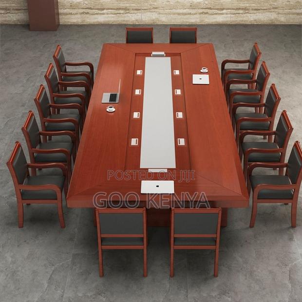 Conference Table ; 3.5meter Luxury Modern Conference Table and Chair - thumbnail 5