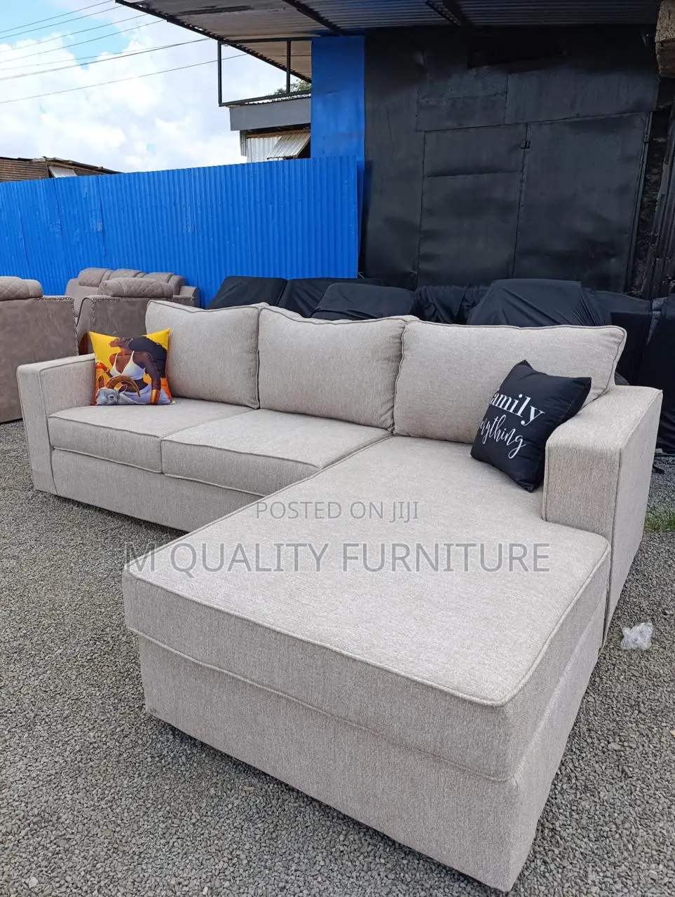 Extra Plush L Shaped Sofa