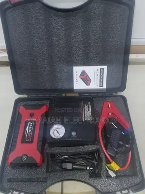 Car Jumpstarter and Air Compressor Kit.Reliable