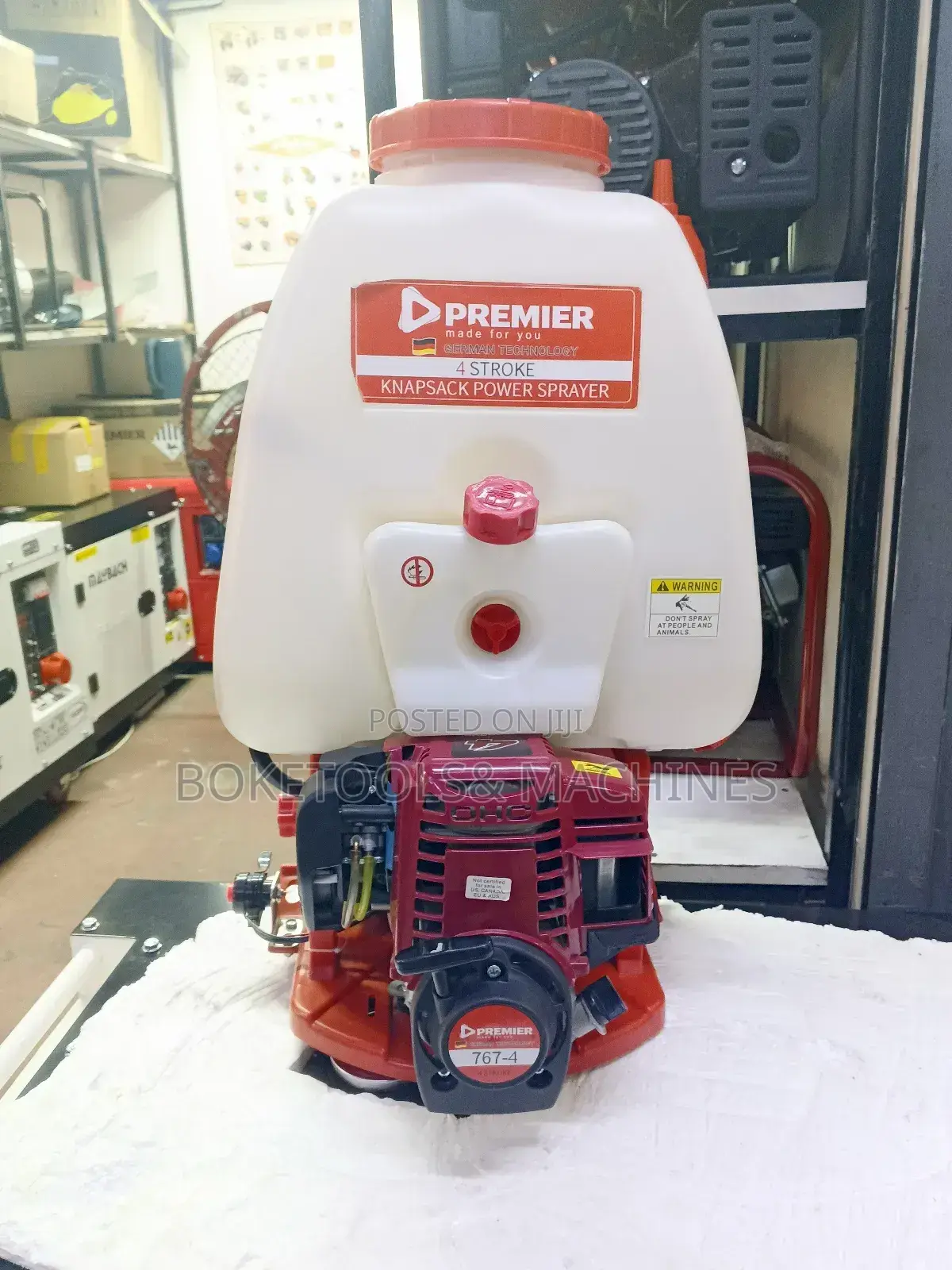 Premier 4 Stroke Knapsack Sprayer 25l
