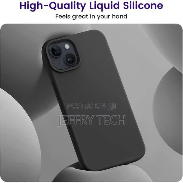 Mayba iPhone 13 Phone Liquid Silicone Case With Lining Inside - main view