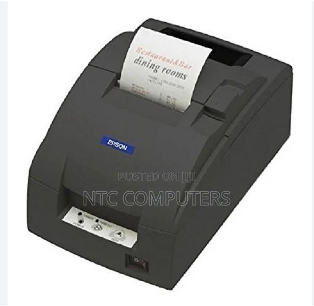 Epson Tm-U220b Dot Matrix Receipt Printer, Usb, Cutter, Black