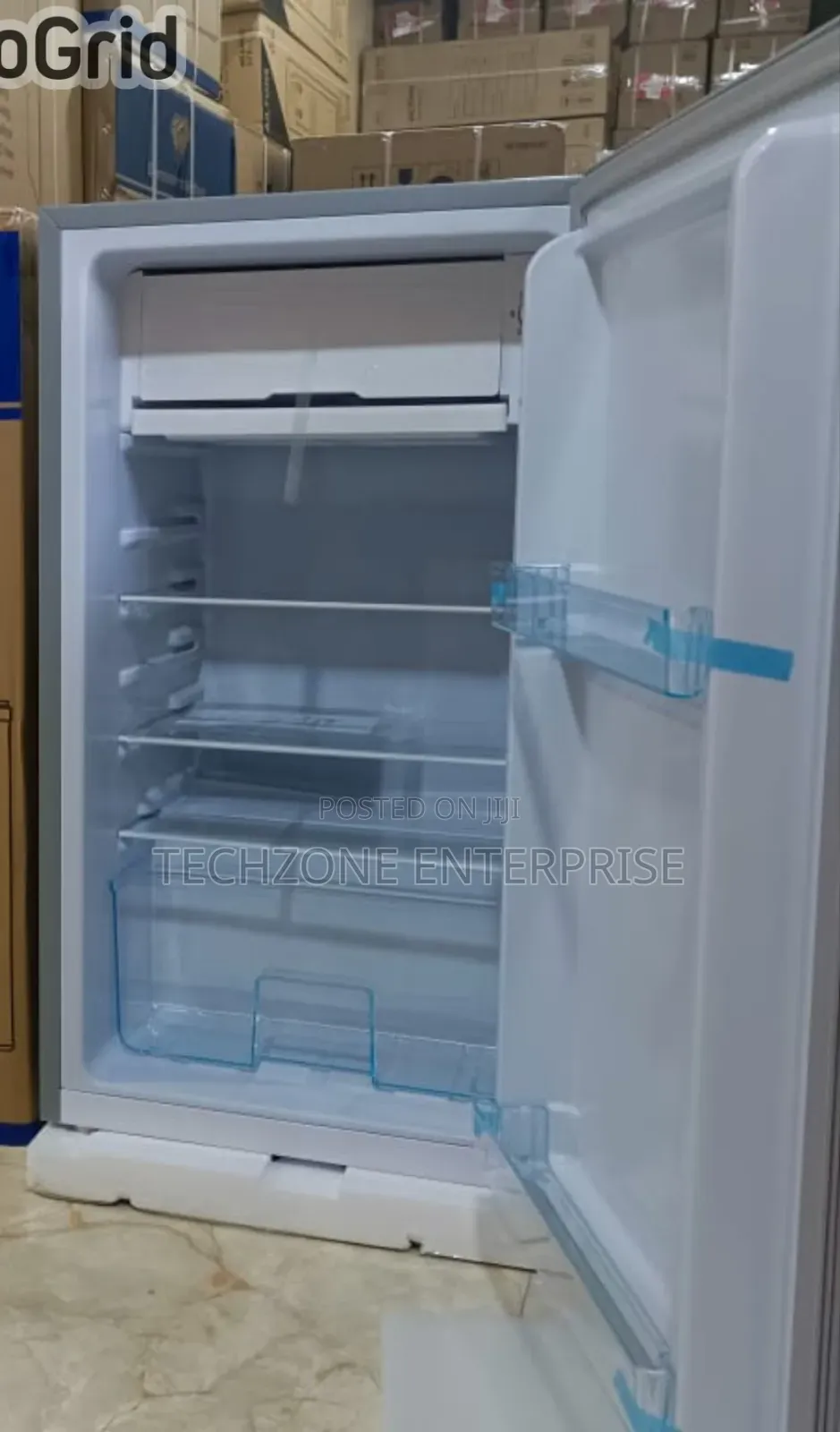 Nunix Bc-92 90l Single Door Fridge With Stainless Finish 