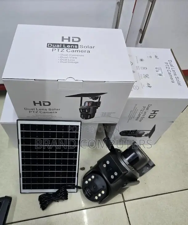 Solar Wifi Wireless Ubox PTZ Camera Full Color