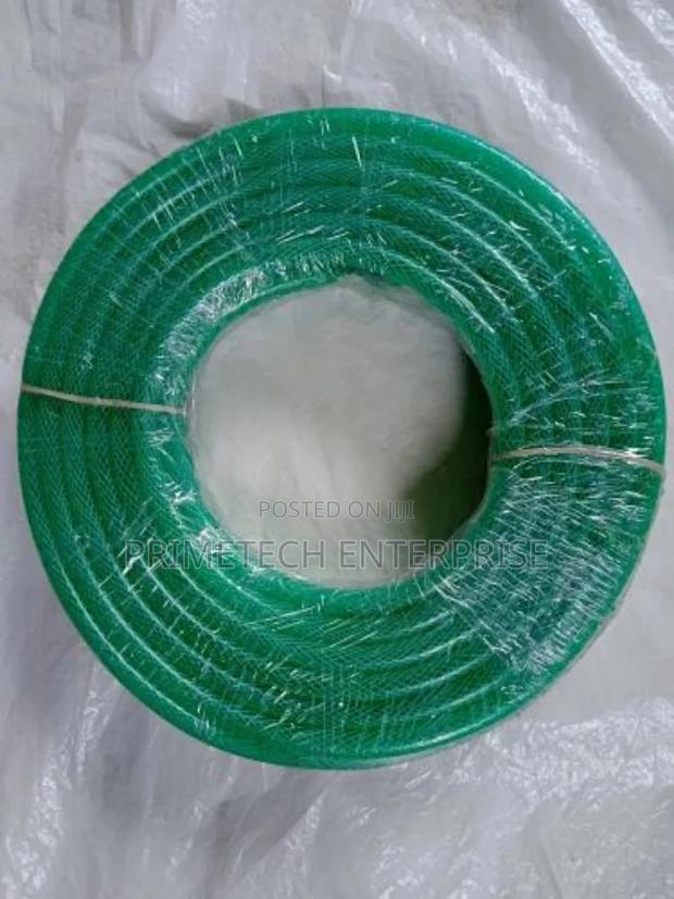 3/4 Inch Green Braided 30m Hose Pipe - main view