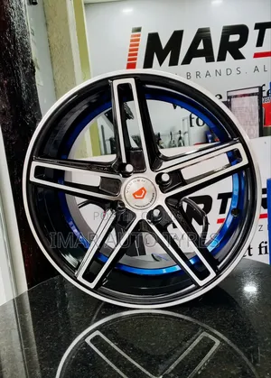 15 Inches Rims With Blue Lip